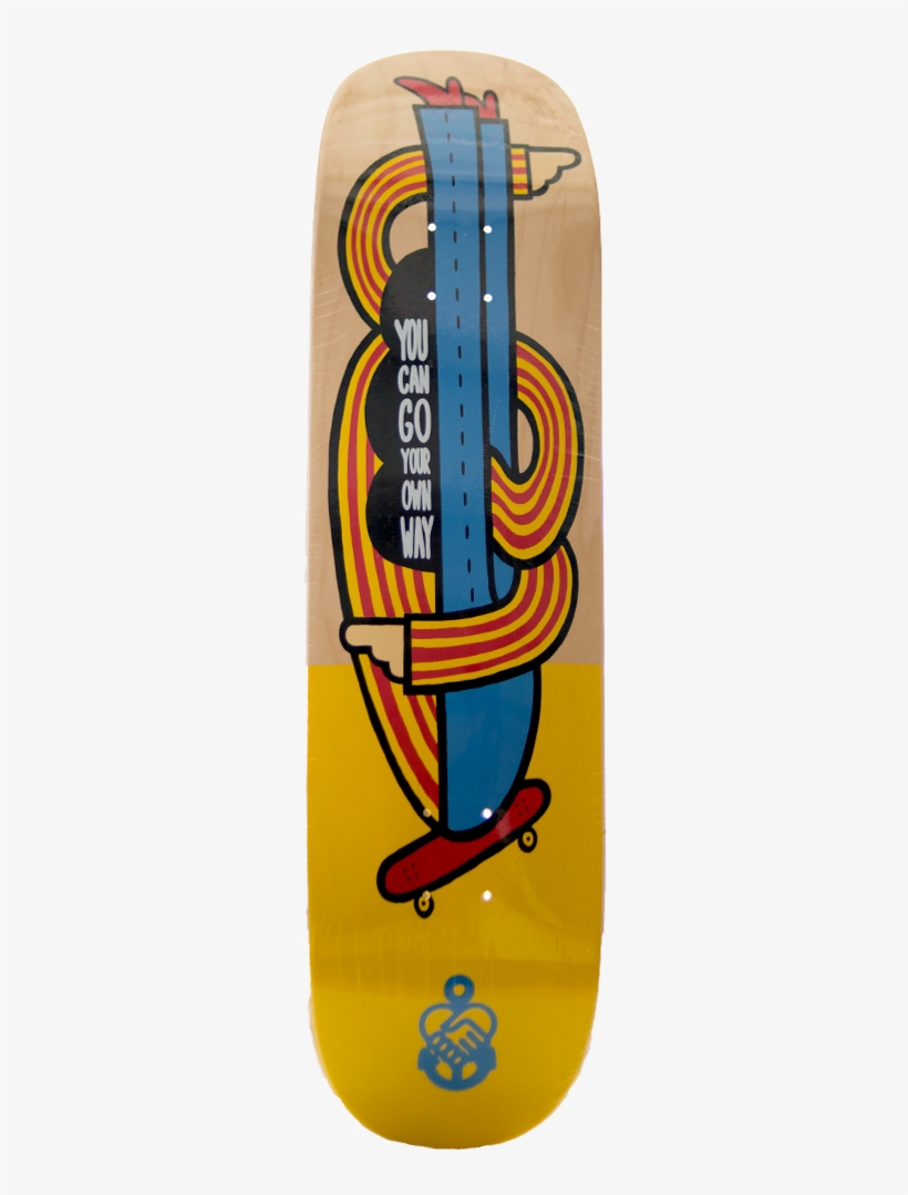 Tabla The Friendship Skate Co Go Your Own Way 8 5 Skateboard - Skateboard Deck, transparent png #7863037