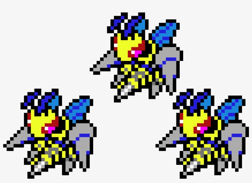 Beedrill Attack - Cartoon, transparent png #7863176