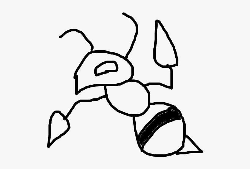 Beedrill - Insect, transparent png #7863401