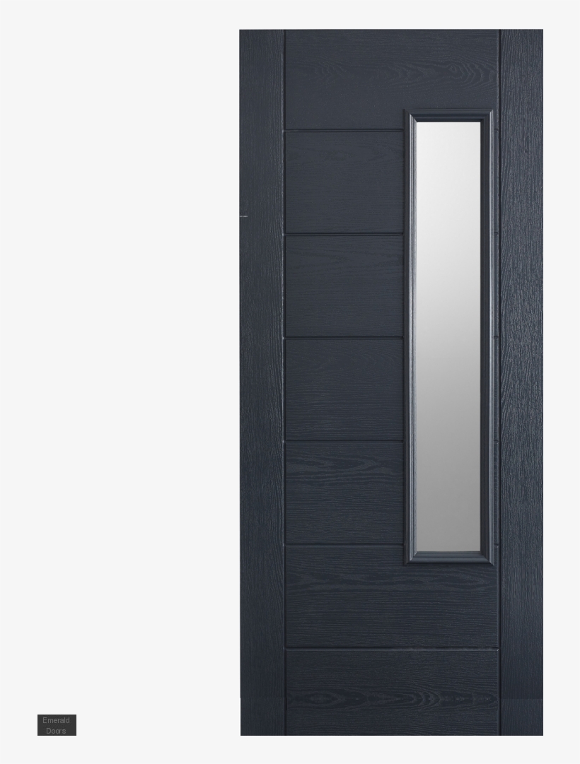 Grey Composite Front Door, transparent png #7863402