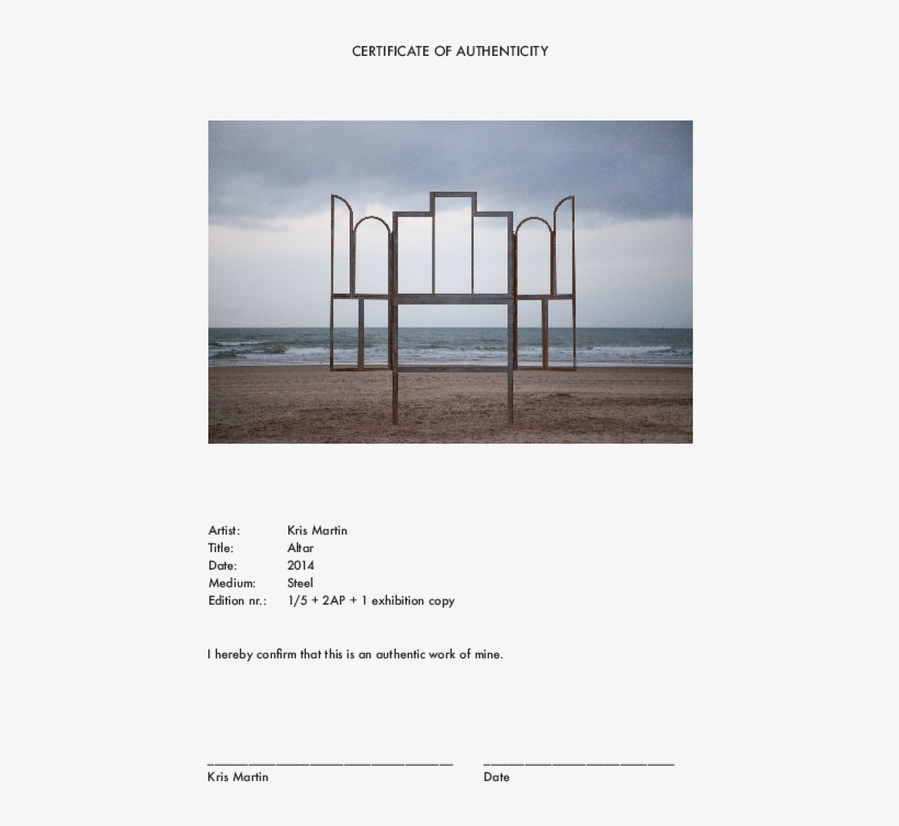 Take A Look At The Certificate - Sea, transparent png #7863647