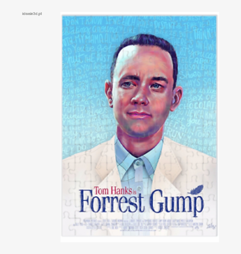 Zniżka Idea Regalo Puzzle Vari Formati Forrest Gump - Forrest Gump (1994), transparent png #7863933