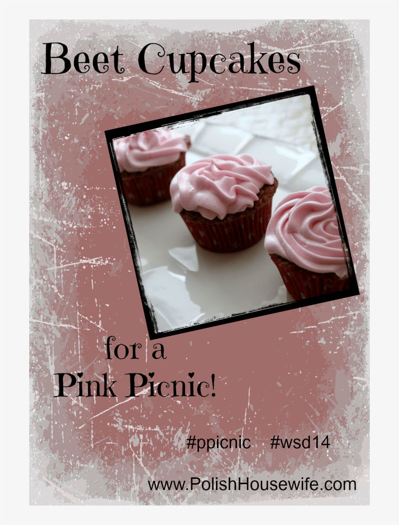 Beet Cupcakes Wsd - Cupcake, transparent png #7863941