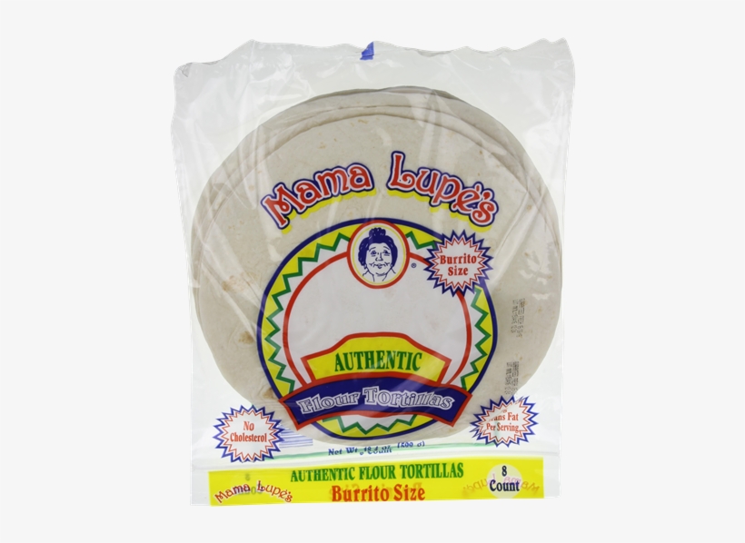 Mama Lupe's Burrito Size Flour Tortillas - Mama Lupe's Soft Taco Size Flour Tortillas, transparent png #7864656