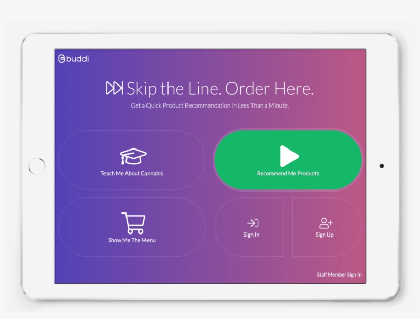 Cannabis Retail Software Application - Tablet Computer, transparent png #7865103