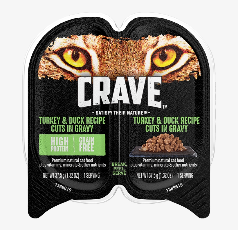 Cat Wet Chicken Beef - Crave Cat Food, transparent png #7865210