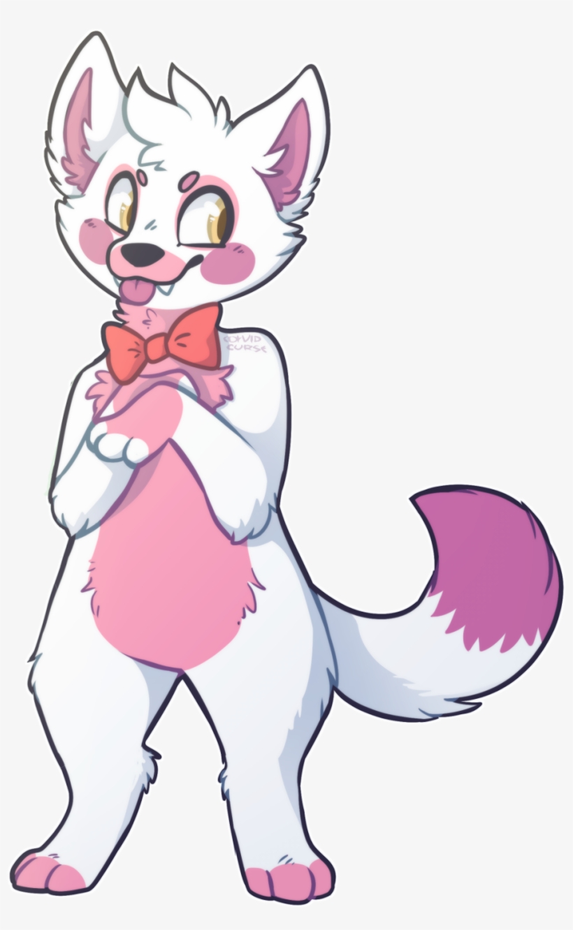 So I Kept Seeing My Fnaf Drawing From Last Year Getting - Fnaf Funtime Foxy Anthro, transparent png #7865370