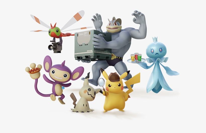 Story-character2 - Pokémon Detective Pikachu, transparent png #7865739