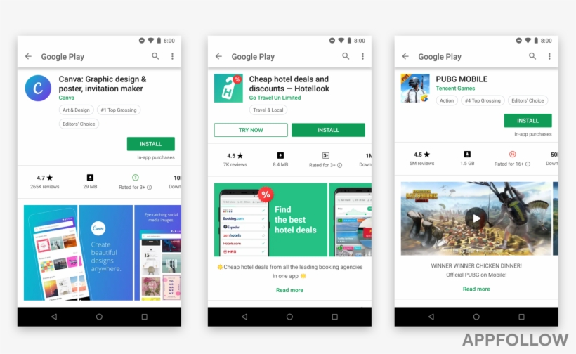 New Google Play Store App Listing Layout - App Store Optimization, transparent png #7865741