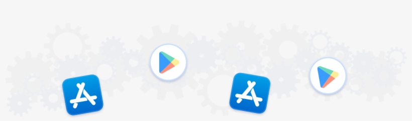 Icons For The Google Play Store And App Store - Circle, transparent png #7865860