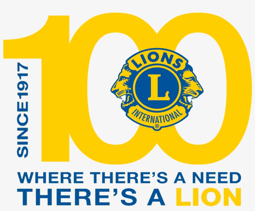 Printable Detroit Lions Logo Download - Lions Club International, transparent png #7866045