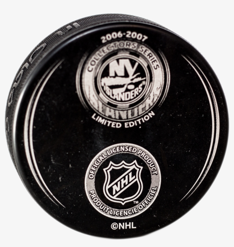 New York Islanders Limited Edition Puck 2006-07 - Emblem, transparent png #7866249