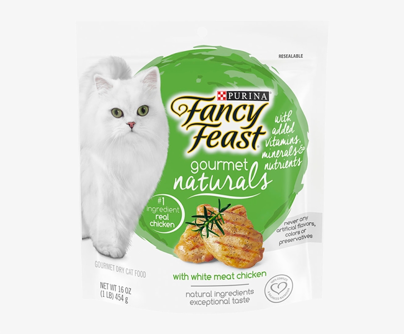 Fancy Feast Dry Food Without The Dye - Kitten, transparent png #7866430