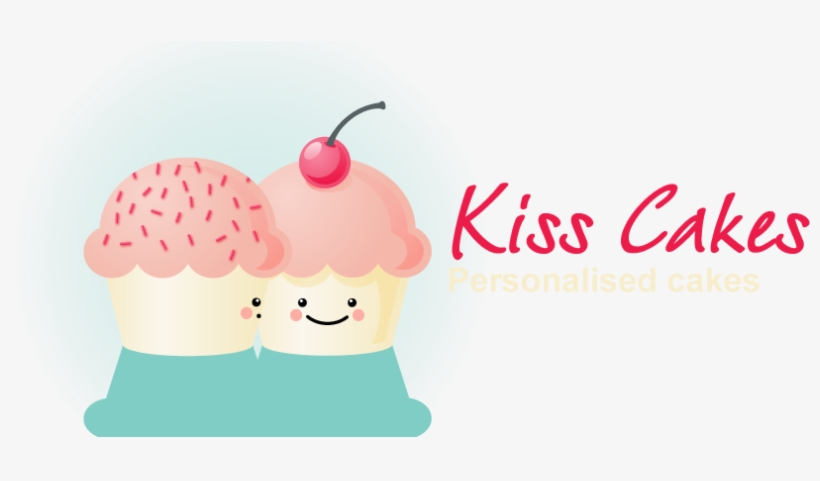 Kiss Cakes - Personalised Cakes - Illustration, transparent png #7866462