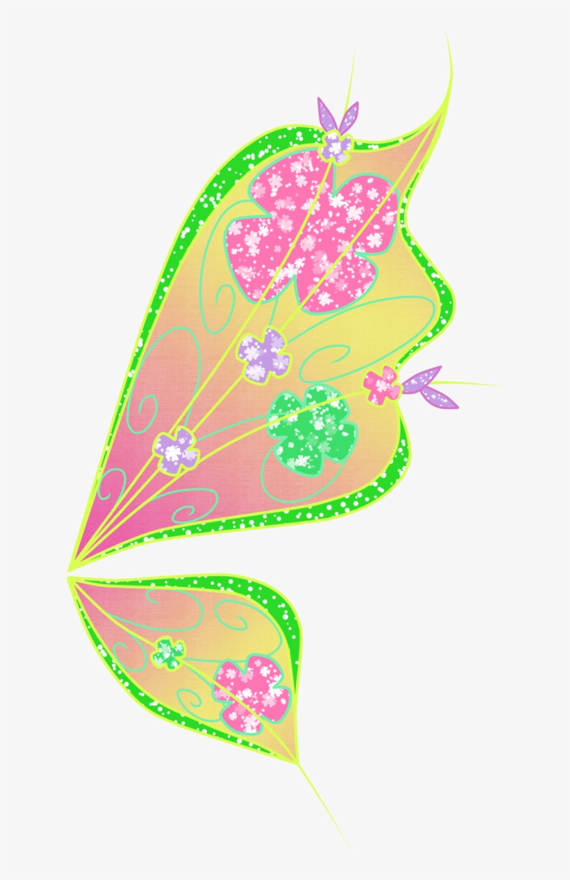 Believix Winx Flora Roxy Tecna In You Clipart - Flora Believix Wings, transparent png #7866982