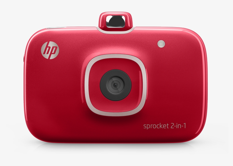 También Se Ha Presentado Una Cámara Fotográfica Instantánea, - Hp Sprocket 2 In 1 Red, transparent png #7867112