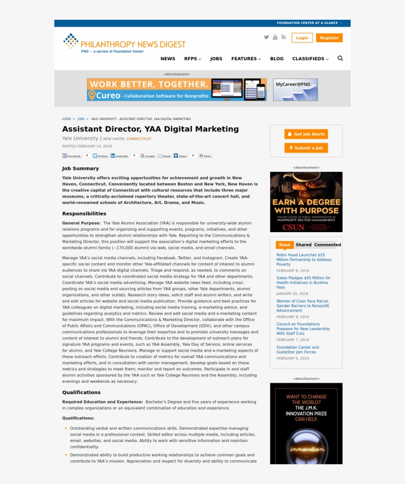 Yale University - "seeking An American Art Of The Dance", transparent png #7867116