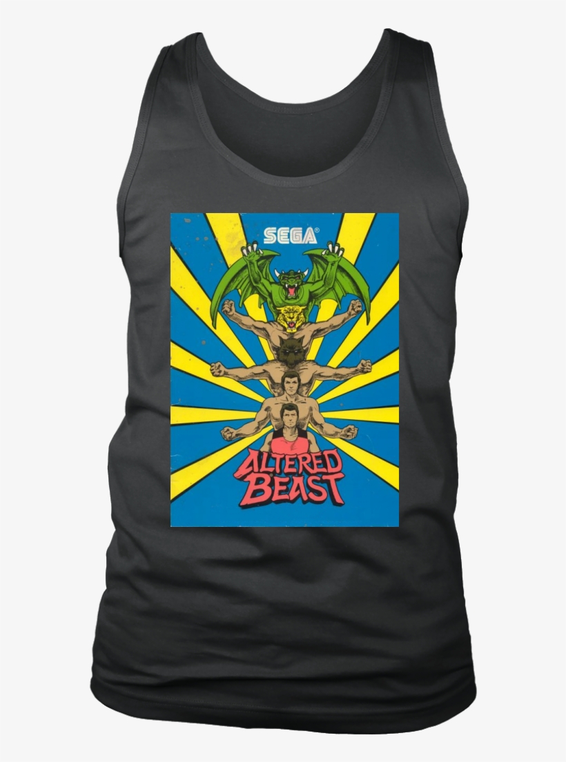 Altered Beast Mens Tank Sega Genesis Arcade 16 - Altered Beast Sega Cover, transparent png #7867367
