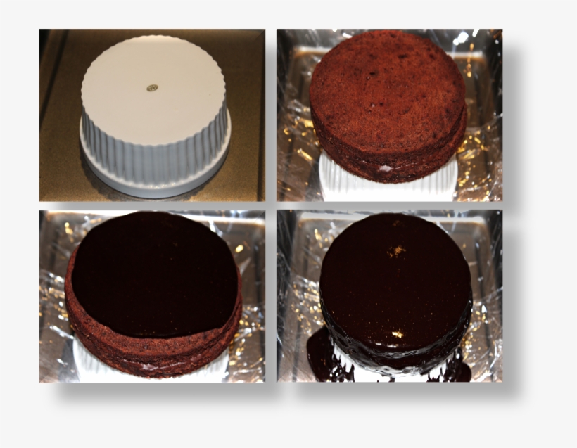 Puedes Ayudarte De Una Espátula Para Alisar El Bizcocho - Chocolate Cake, transparent png #7868137