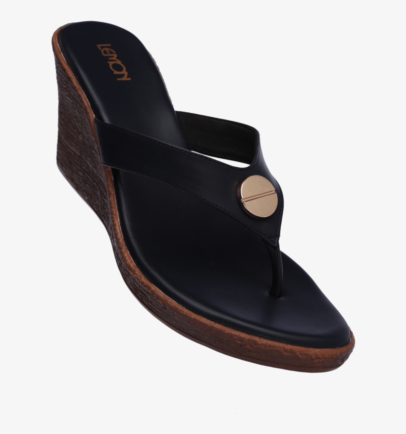 Womens Daily Wear Slipon Wedge Sandal - Sandal, transparent png #7868208