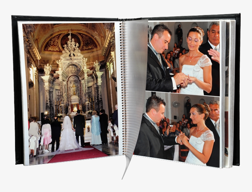 Libro Boda Analogico Abierto - Angel Di Maria Wedding, transparent png #7868298