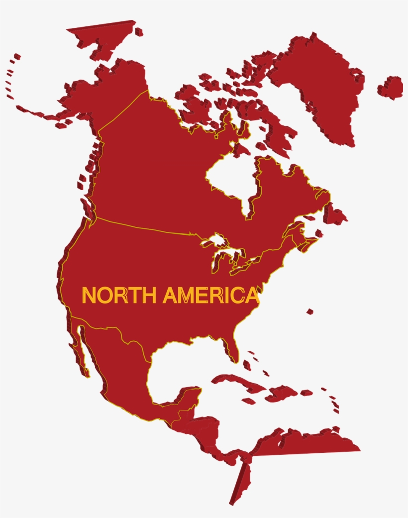 North America Continent Clipart, transparent png #7868388