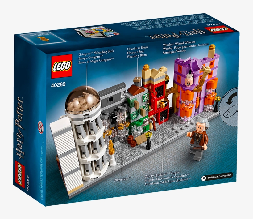 Lego To Release New Harry Potter Themed Diagon Alley - Diagon Alley Lego 40289 Box, transparent png #7868389
