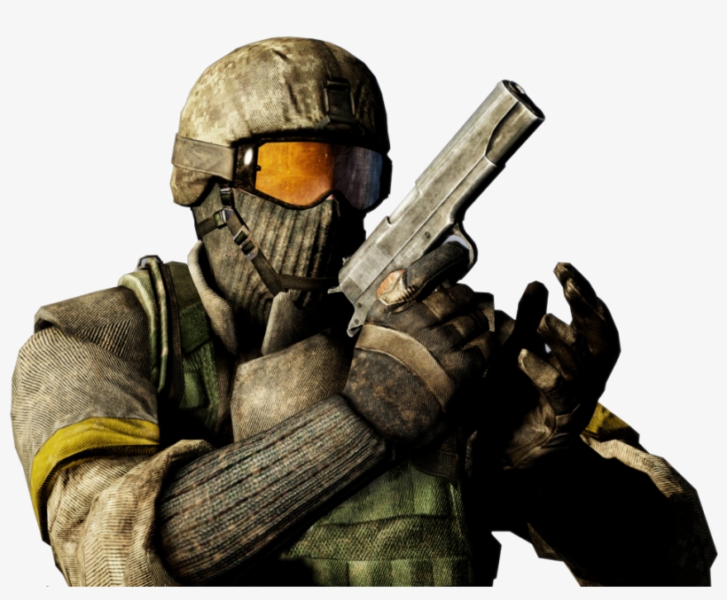 Photo Bfbc2 Soldier Render By Wheels2go-sigtutorials, transparent png #7868511