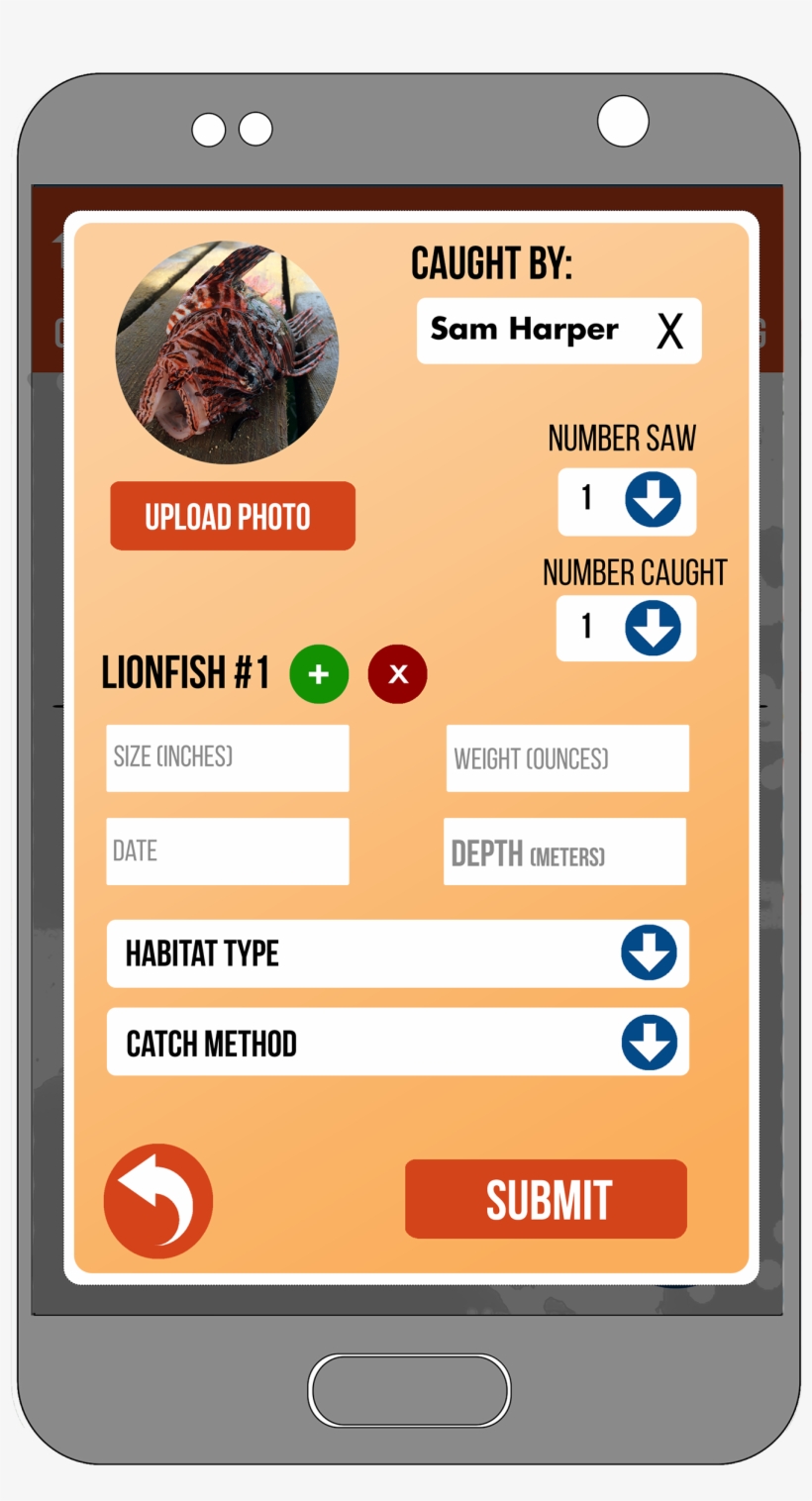 Lionfish App Screens - Iphone, transparent png #7868994