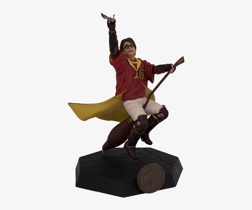 Harry Potter In Quidditch Uniform Pvc Figure - Quidditch, transparent png #7869299