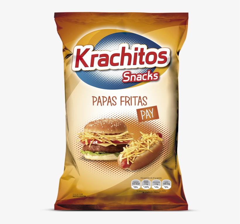 Papas Pay - Papas Fritas Krachitos, transparent png #7869489