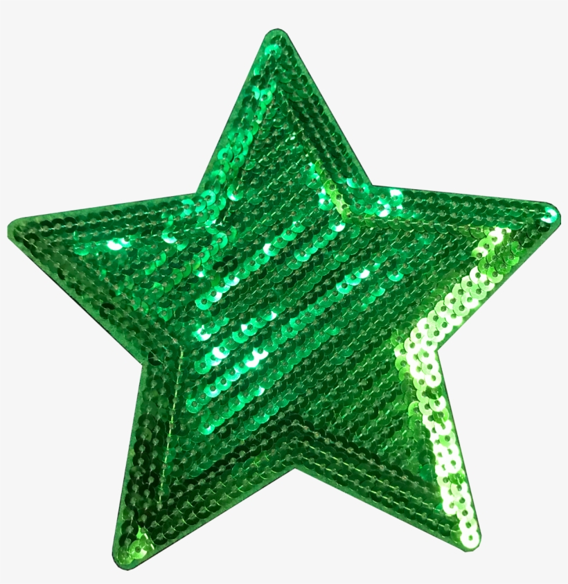 Estrella Verde Parches - Sign, transparent png #7870168