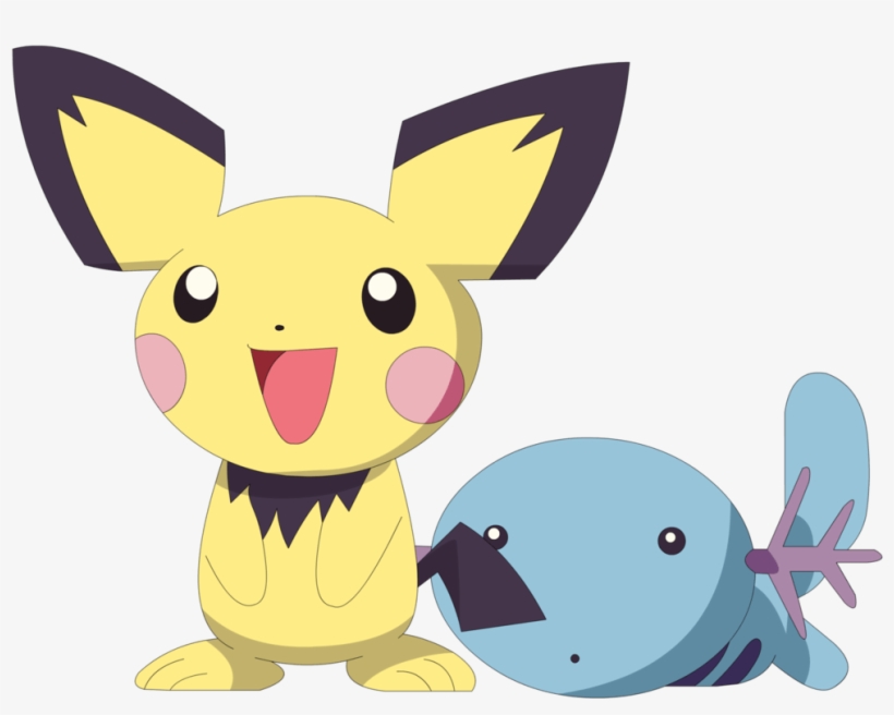 Pichu Wallpaper - Pichu And Pikachu, transparent png #7870203