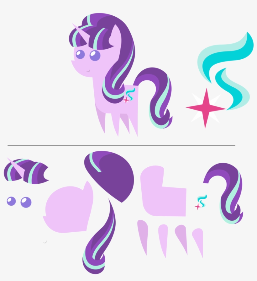 Mlp Starlight Glimmer Color Guide - Mlp Starlight Glimmer Color, transparent png #7870216