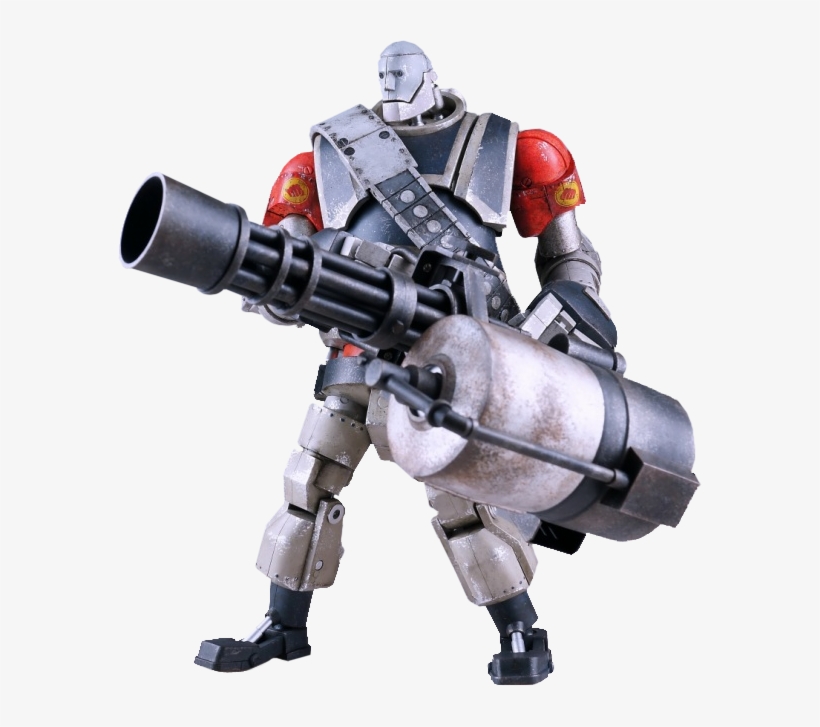 Team Fortress - 1 6 Robot Heavy, transparent png #7871276