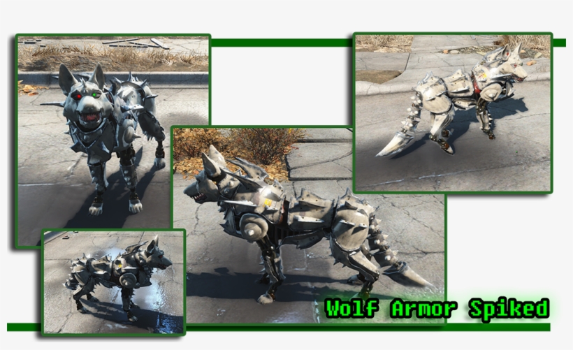 Dogmetal At Fallout 4 Nexus - Robotic Dogs Fallout 4, transparent png #7871421