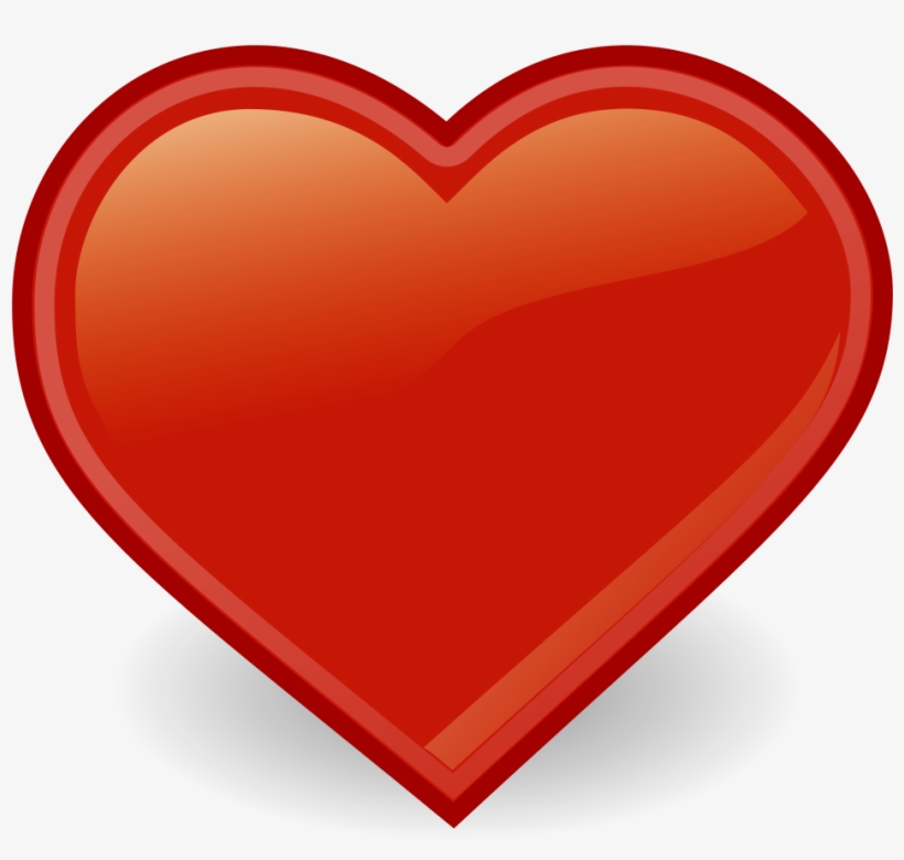 Gnome Emblem Favorite - Heart, transparent png #7871423