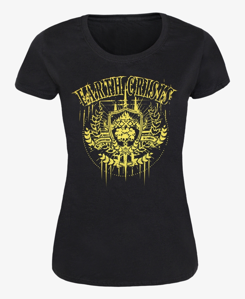 Earth Crisis "firestorm" Girly Shirt - Shirt, transparent png #7872495