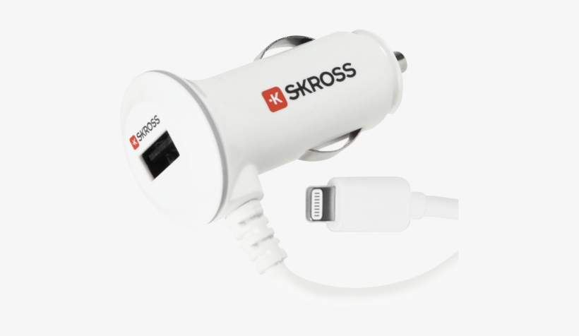 Midget Plus With Ligthning Connector Usb Car Charger - Cylinder, transparent png #7872717