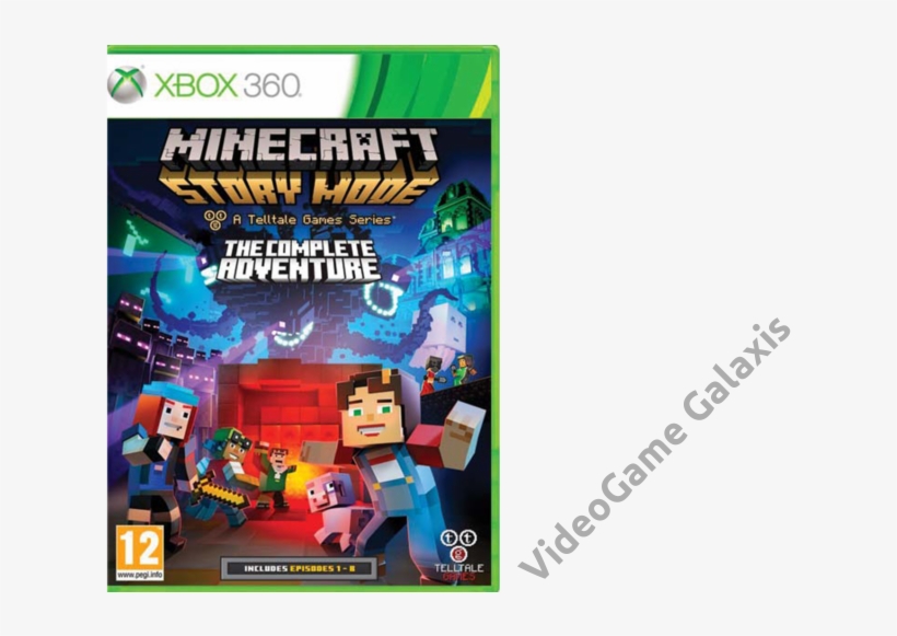 Minecraft Story Mode Complete Adventure Xbox 360, transparent png #7872858