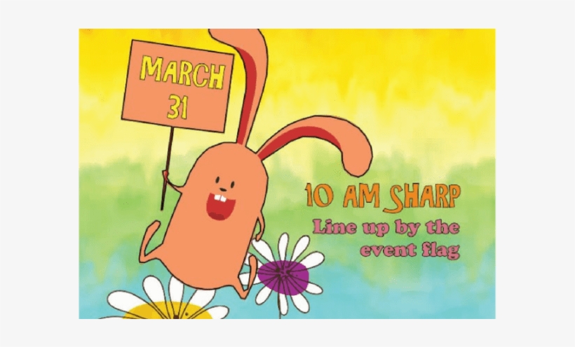 Annual Easter Egg Hunt - Cartoon, transparent png #7872895