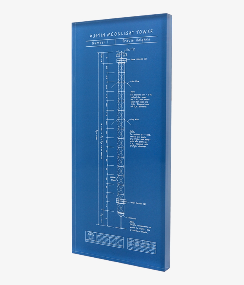 Austin Moonlight Towers - Schematic, transparent png #7872985