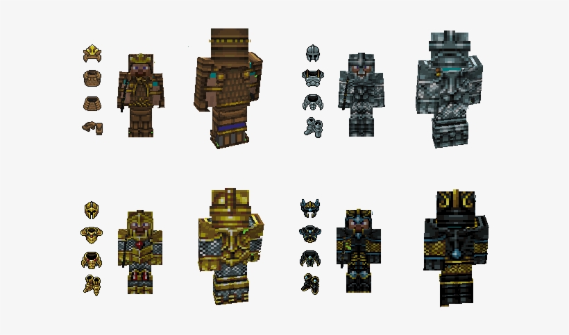 Okay I Lied I Actually Finished All The Armors This - Minecraft Samurai Armor Resource Pack, transparent png #7873058