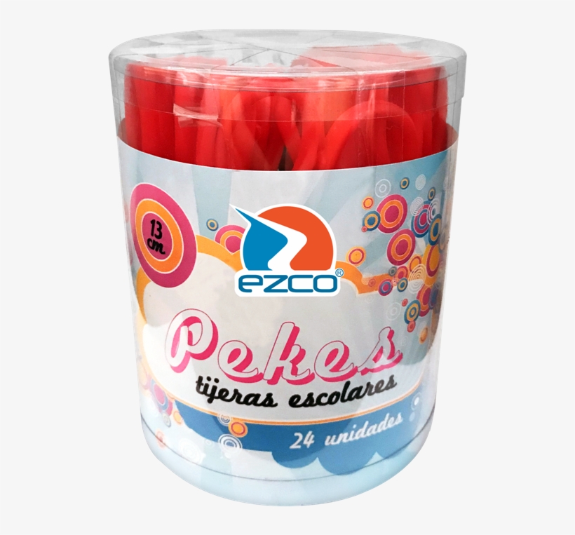 Tijera Escolar Ezco Linea Pekes 12 Cms - Ezco, transparent png #7873367
