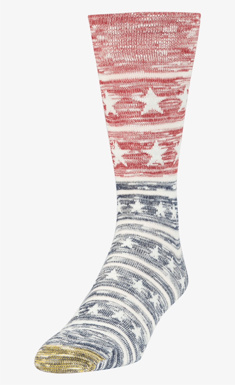 Gold Toe Men's Stars And Stripes Crew Pair, transparent png #7873616