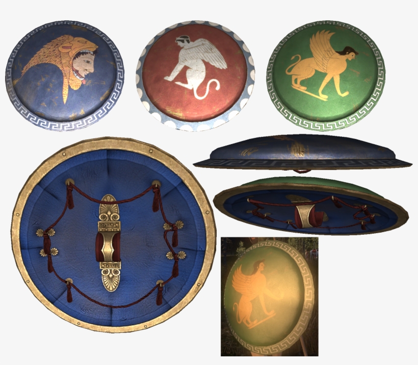 Prev Theban Officer Aspis Image - Theban Aspis, transparent png #7873999