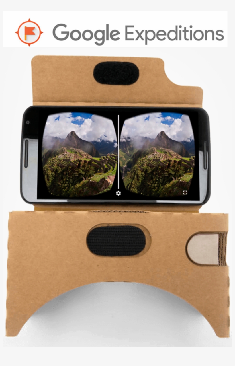 Photograph Of Cardboard Adapter That Allows A Smart - Google, transparent png #7874677