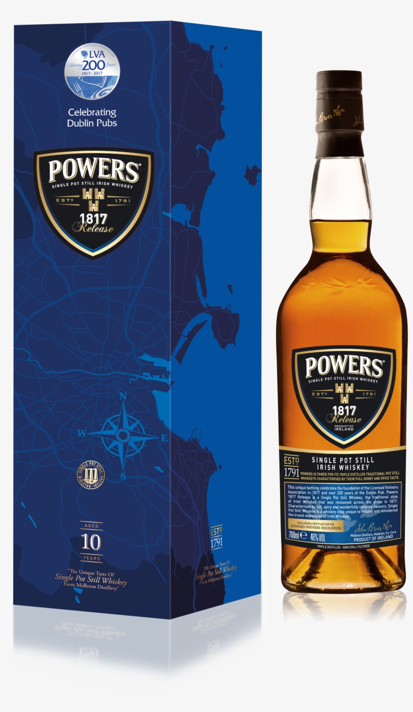 The Lva & Powers Celebrate 200 Years Of Dublin Pub - Powers John's Lane, transparent png #7874699