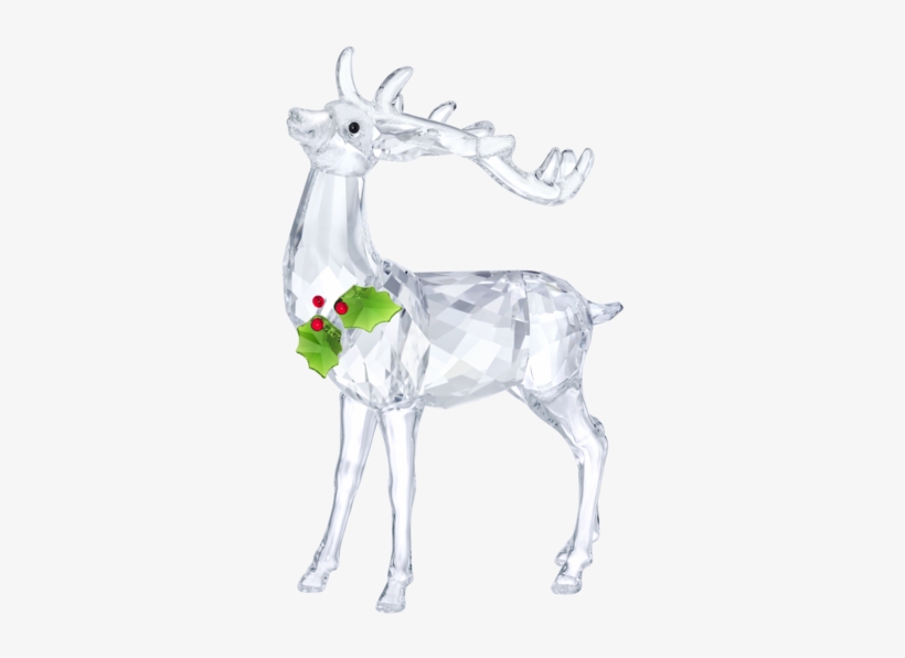 Home / Christmas Stag - 5403311 Swarovski, transparent png #7875006