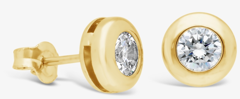 Nwj Gold Earrings, transparent png #7875128